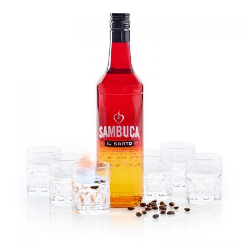 Sambuca & Glas - gavepakke
