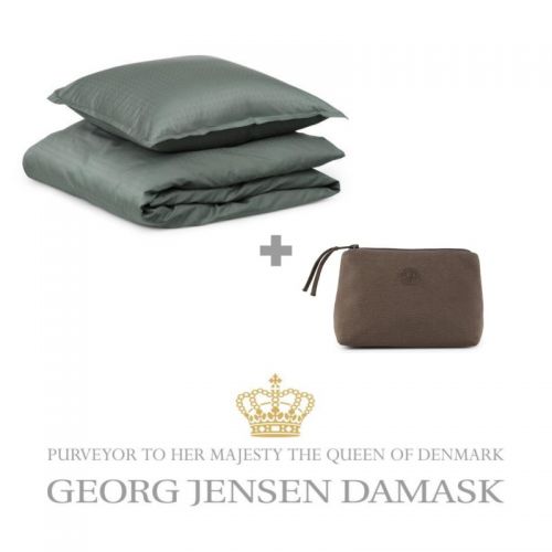 Georg Jensen Damask SKY SENGETØJ & All Toilettaske