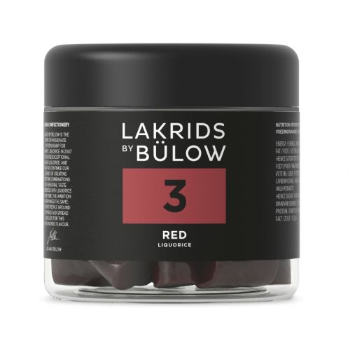 Lakrids by Bülow, nr. 3 RØD lakrids_150g