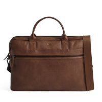 Markberg VINCENT 14" LABTOP BAG - cognac