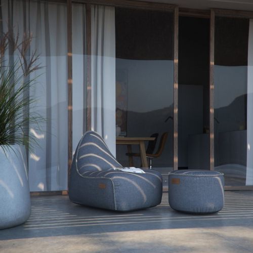 SACKit RETROit Pouf Compressed Outdoor - 100% Vandafvisende!