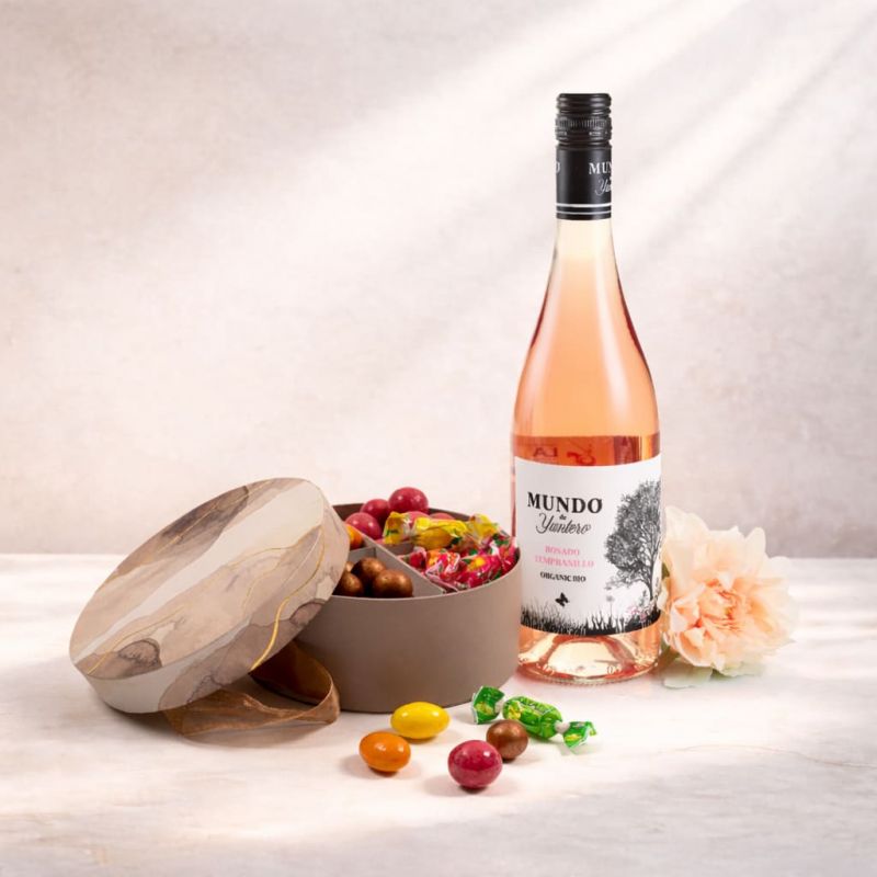 Hatteæske - Familieæske med rosé