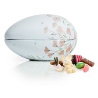 Påskeæg_Metal_Pink flower_Familieblanding