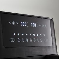 HOLM Dobbelt airfryer 9 liter - Mat sort