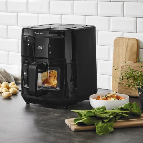 Nordic Sense Airfryer 9 liter - undervarme  - 2000 watt