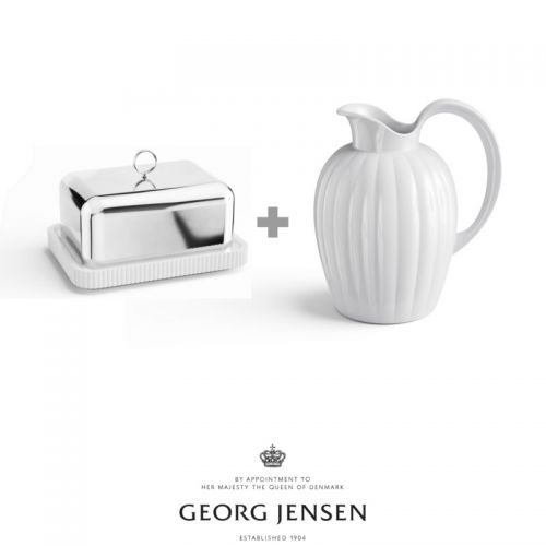 Georg Jensen Bernadotte PITCHER & SMØRBOKS