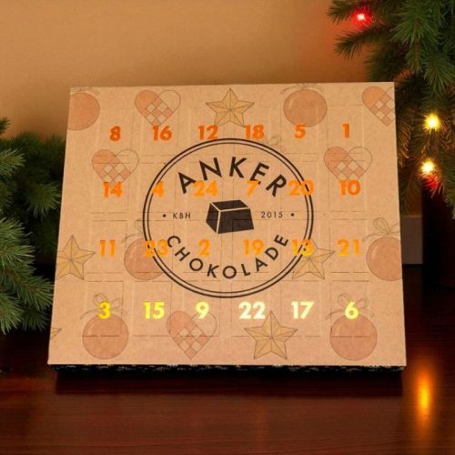 Økologisk Anker Chokolade DELE-JULEKALENDER 2025