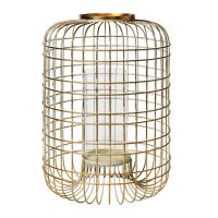 Wire lanterne - messing