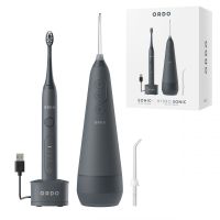 Ordo Sonic+ Toothbrush & Hydro Sonic+ Water Flosser - stone
