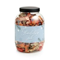 Jar med Økologisk Fudge 1100 g.
