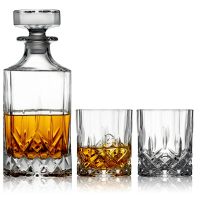 Lyngby glas Whiskysæt - 3 dele Lounge