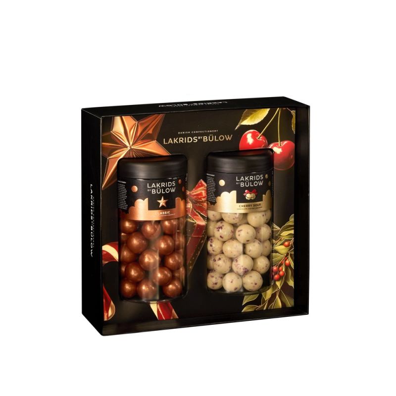 Lakrids by Bülow - BLACK BOX Regular Classic Caramel/ Regular CHERRY SOUR