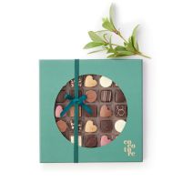 Cocoture Juleæske med fyldte chokolader_grøn
