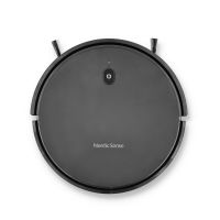 Nordic Sense Robotstøvsuger Sort