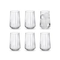 6 stk. Bernadotte TALL TUMBLER GLASS, 38 cl.