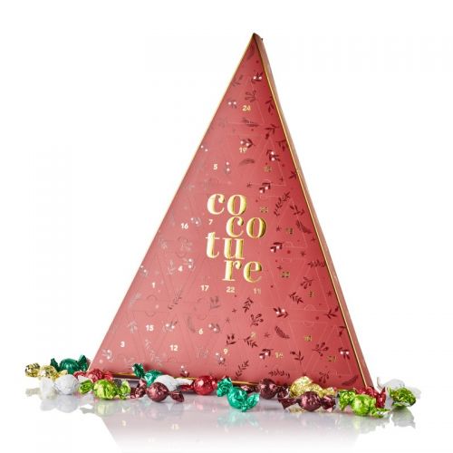 Cocoture trekantet julekalender_rød