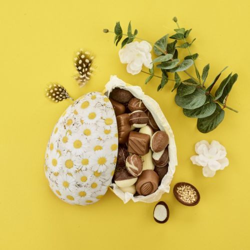 Påskeæg - Stort metal Påskeæg - Margurit