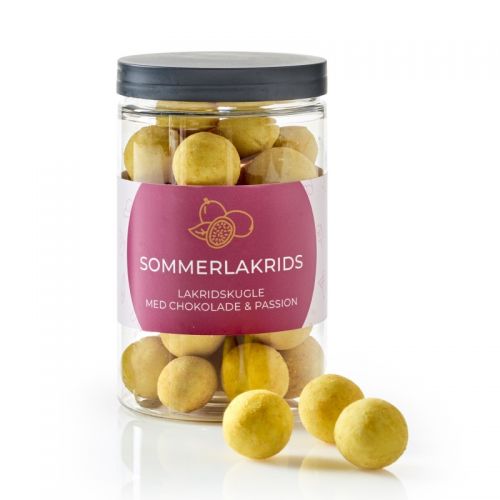 Sommer Lakrids - 250 gr. Danske Lakridskugler m/Passion