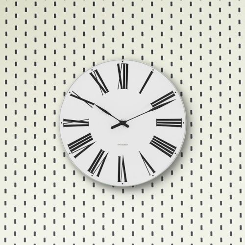 Arne Jacobsen Vægur - Roman Clock Ø16 cm_miljø