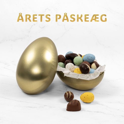 Årets PÅSKEÆG - Ass. Marcipanæg og Belgiske Fugleæg