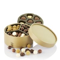 Cocoture Hatteæske med 240g. chokolade_guld