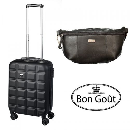 Bon Gout Singapore Kuffert med Bum Bag
