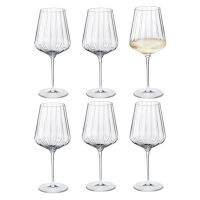 6 stk. Bernadotte WHITE WINE GLASS, 43 cl.