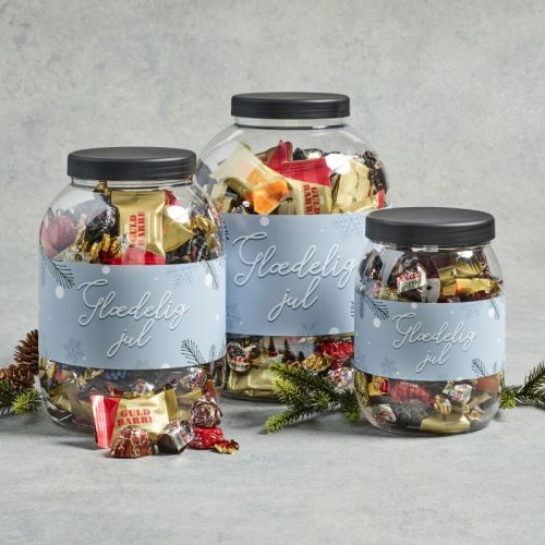 Jars med Toms Festival Mix 550, 1100 & 1775 g.