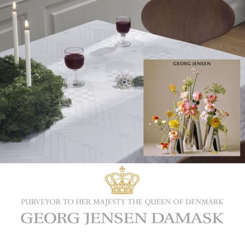Georg Jensen Damask - Juledug og Georg Jensen - LITUUS Vase