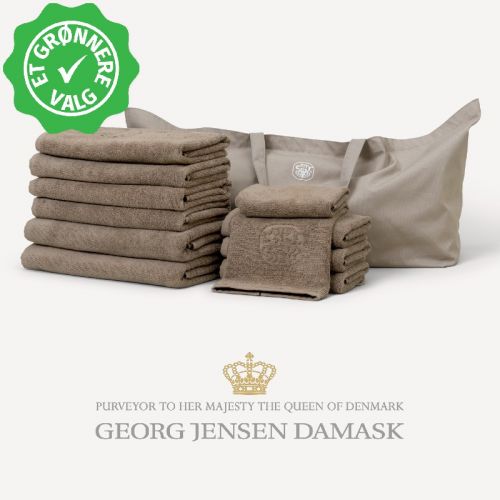 Georg Jensen Damask - Økologisk Frottépakke (XXL) -  Walnut