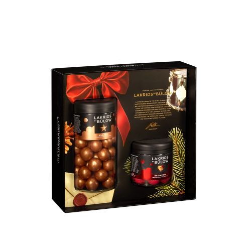 Lakrids by Bülow - BLACK BOX REGULAR Classic Caramel / SMALL Crispy Raspberry