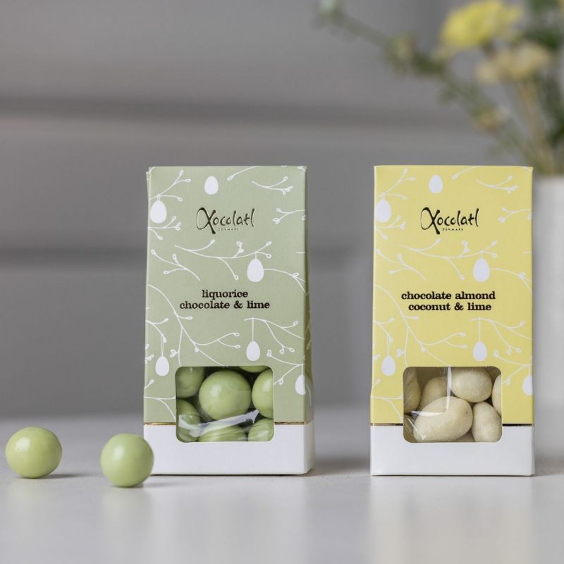 Xocolatl - Lime Liquorice / Coconut Lime Almond