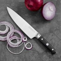 KitchenAid Kokkekniv stål/sort, L20cm