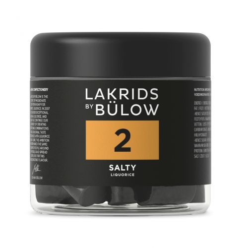 Lakrids by Bülow, nr. 2 salt lakrids_150g