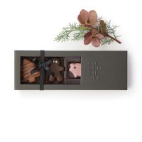 Cocoture Juleæske med marcipanfigurer_sort