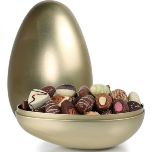 The Egg Mega_guld_1000g luxchokolade og luxæg
