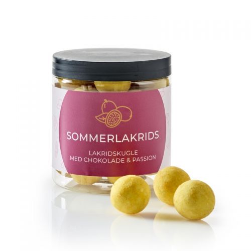 Sommer Lakrids - 150 gr. Danske Lakridskugler m/Passion