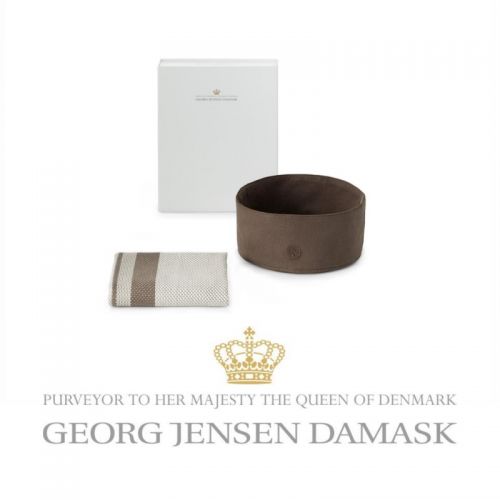 Georg Jensen Damask - 1 stk. brødkurv og Nors viskestykke