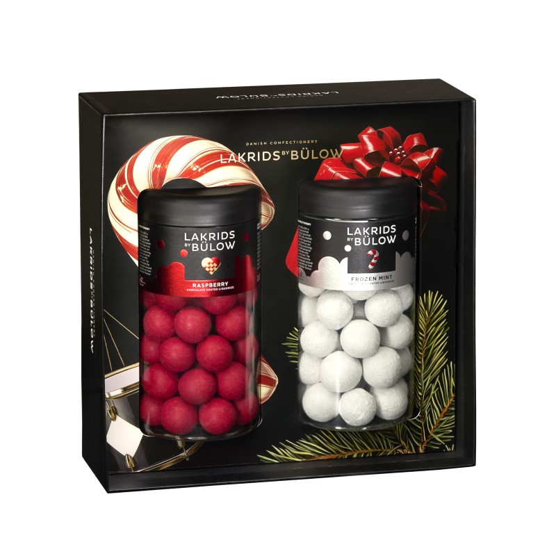 Lakrids by Bülow - Christmas 2025 BOX Crispy Raspberry / Frozen Mint