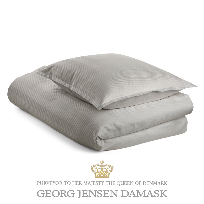 Georg Jensen Damask DOBLE STRIPE Senget j GREY Firmagaver Deluxe georg-jensen-damask-doble-stripe-senget-j-grey-firmagaver-deluxe
