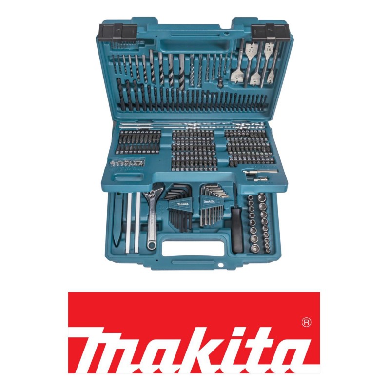 Makita E-11689 Drill/Bitset 256pcs.