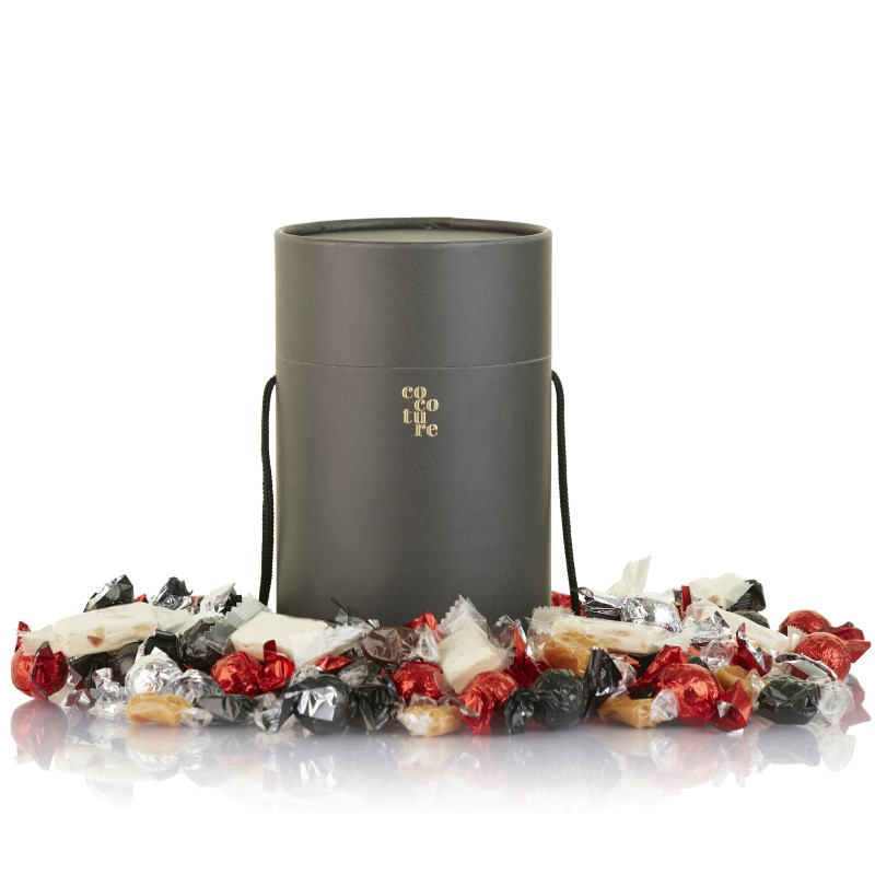 Cocoture tønde med julemix 1 kg_sort