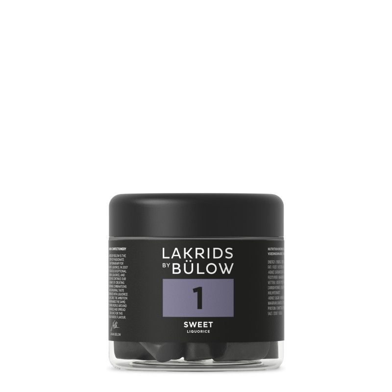 Lakrids by Bülow nr. 1_sød_150g. 