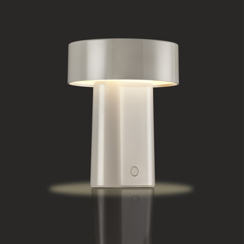 Zone LED lampe / 18 cm / Warm grey