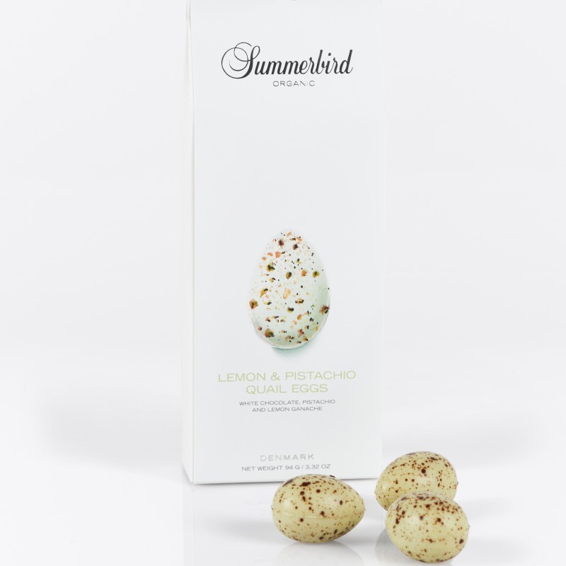 Summerbird Organic Vagtelæg Lemon & Pistachio