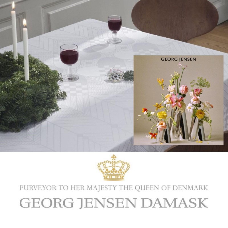 Georg Jensen Damask - Juledug og Georg Jensen - LITUUS Vase
