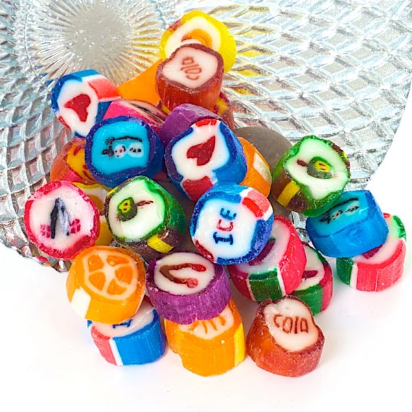 Bolcher med logo - håndlavede - Firmagaver deluxe