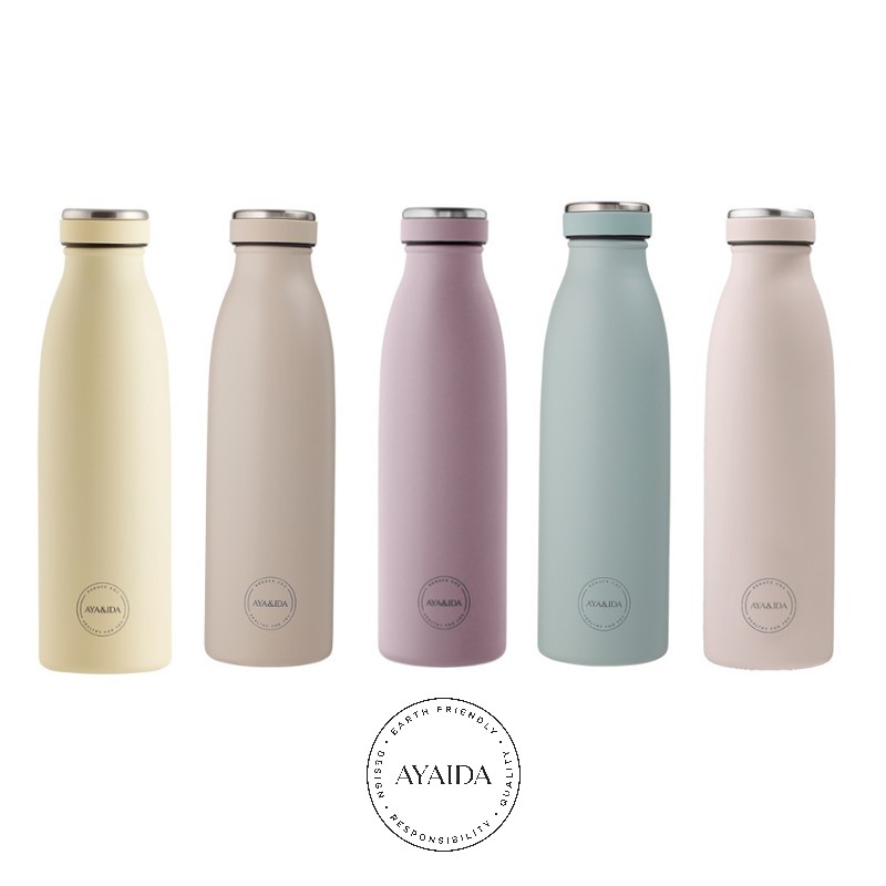 AYAIDA 500 ml Drikkeflasker pastel