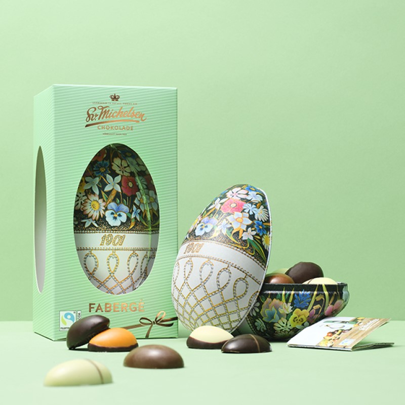 Fabergé Metal påskeæg Sv. Michelsen